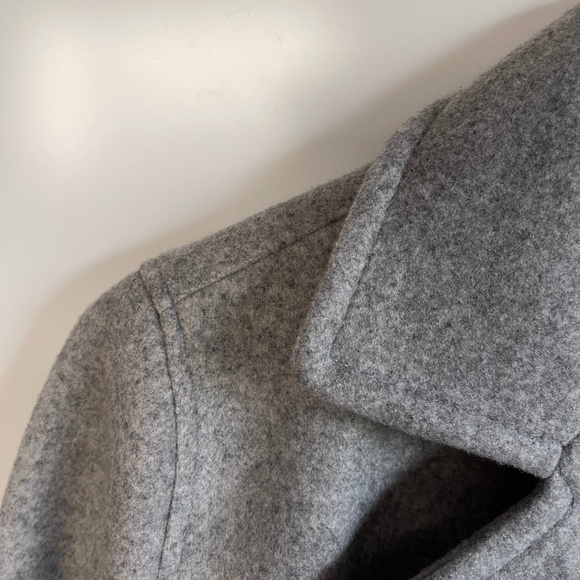 Old Navy‎ Asymmetrical Dress Coat Wool Blend Size Small - Picture 5 of 9